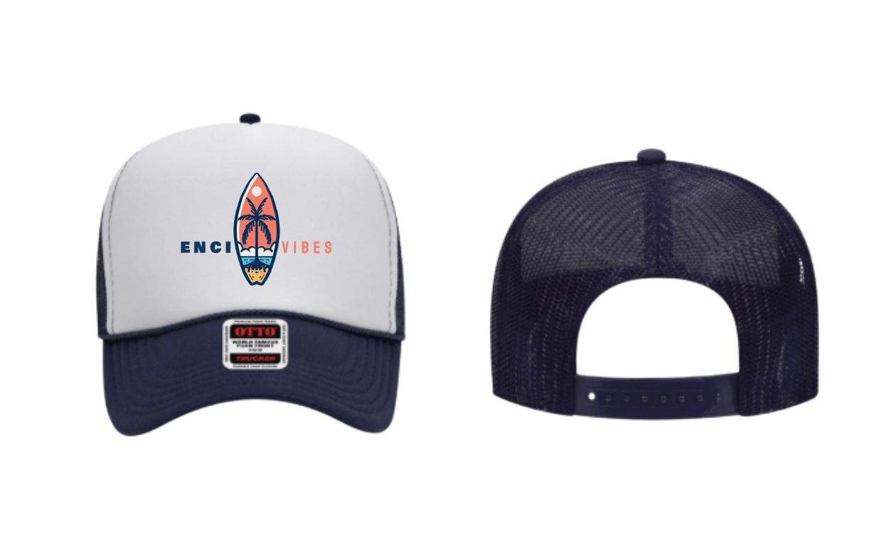 Navy Blue / White OTTO Trucker Cap