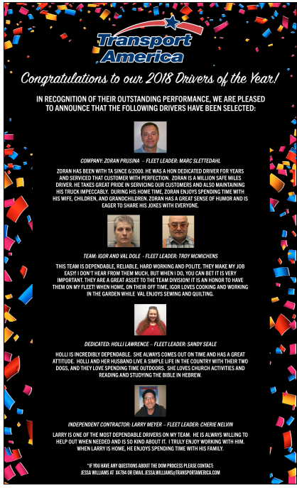 Driver of the Year Poster