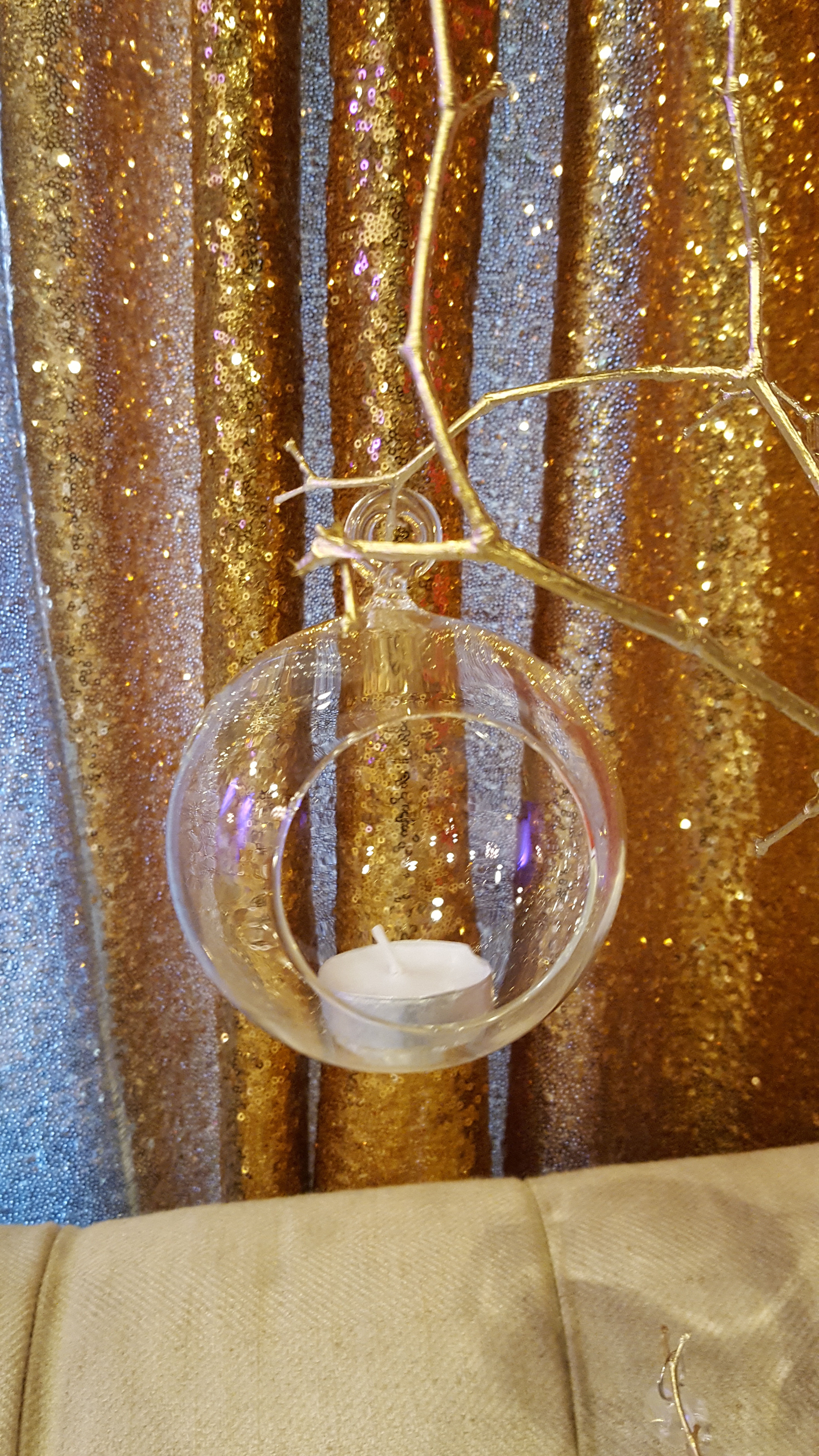 Glass Hanging Terrarium