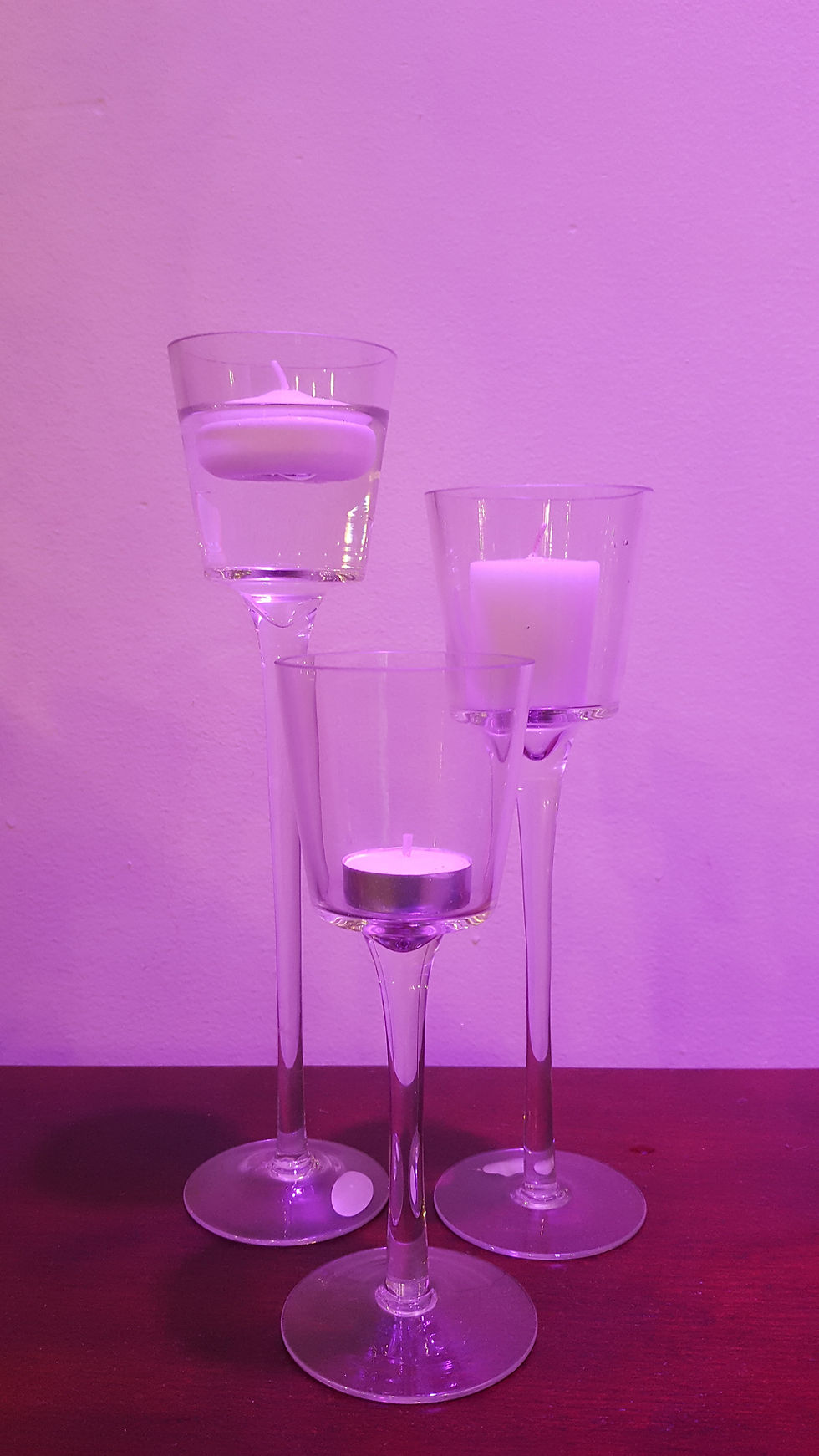 Thumbnail: Long Stem Votive Candle Holder