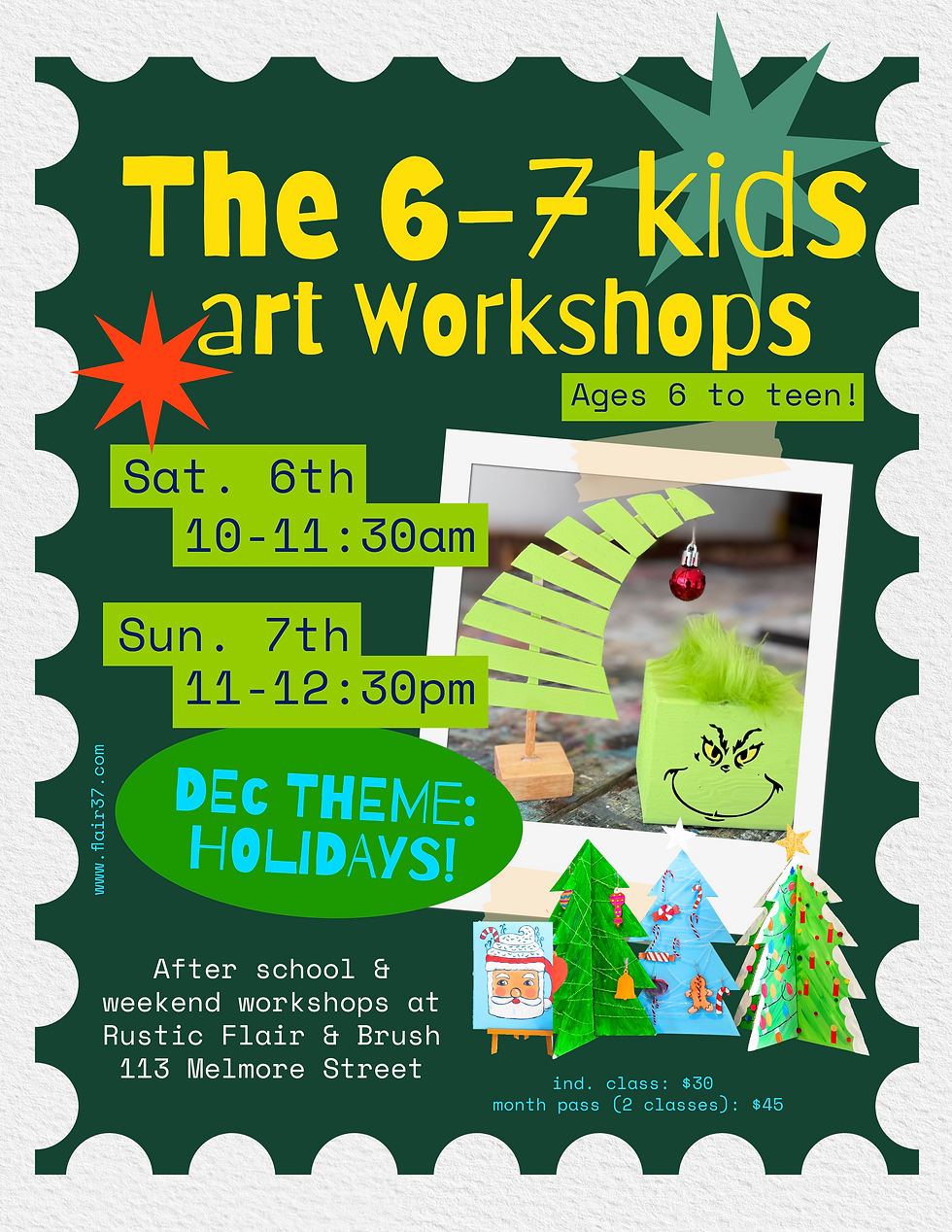 The 6-7 Kids Art Workshop