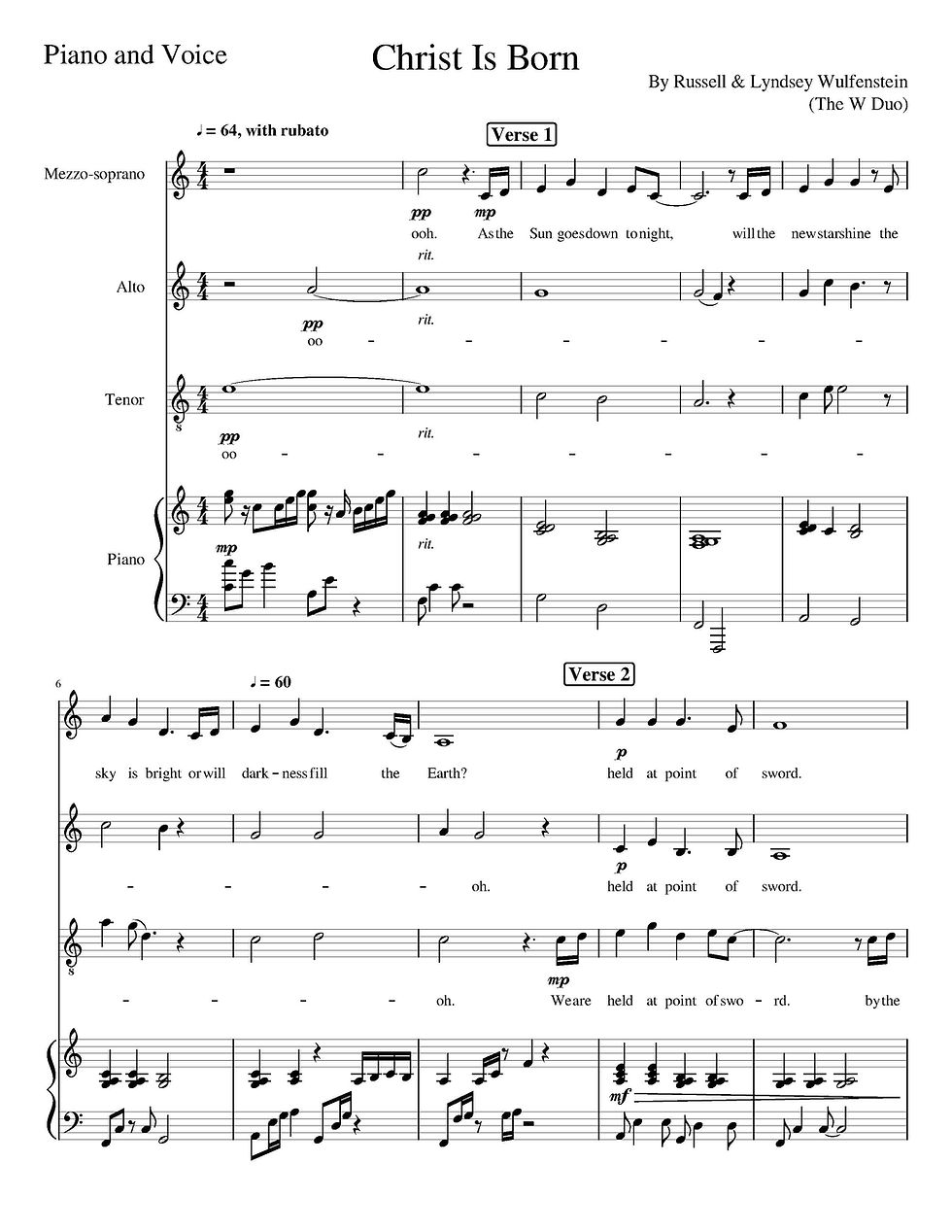 Thumbnail: Christ Is Born Sheet Music