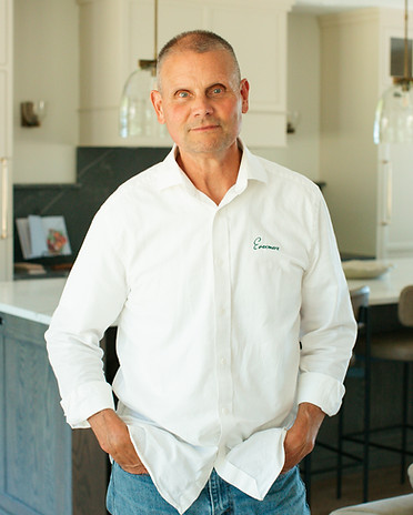 a man in a white button up