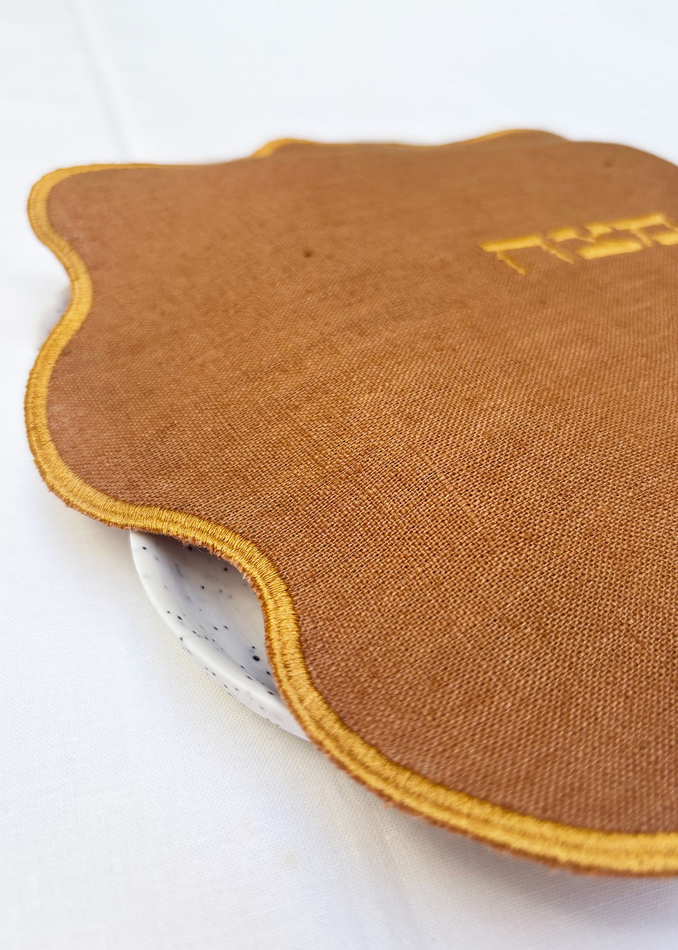 Thumbnail: European Linen Matzah Cover