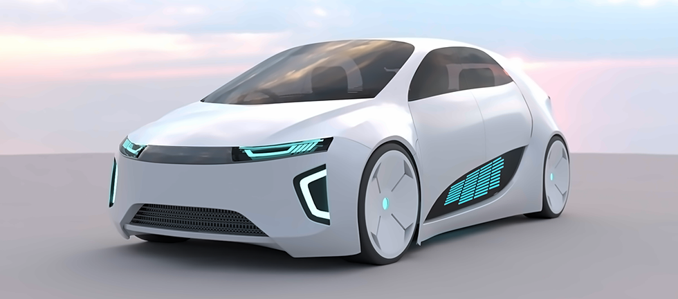 コンセプトカーのプロダクトCG