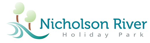 Nicholson River Holiday Park Logo - prize awarder