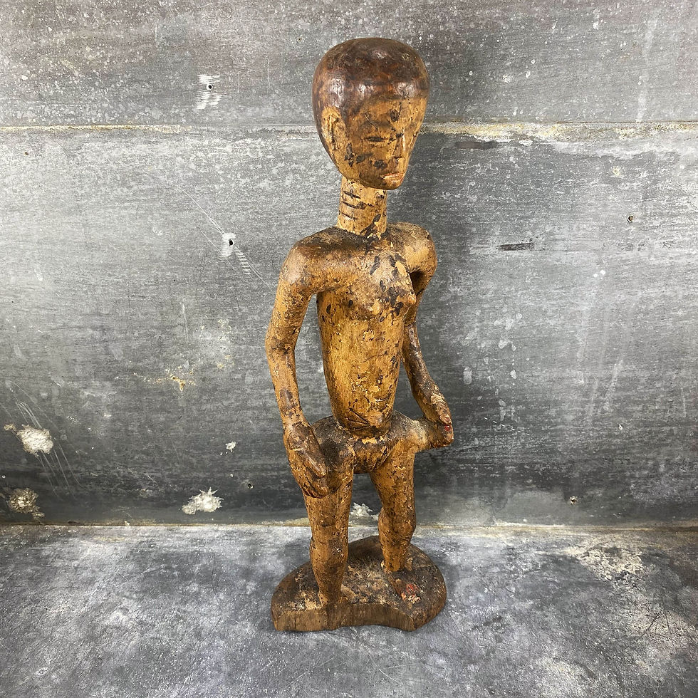 Statuette féminine Venavi en bois, Ewe, Togo