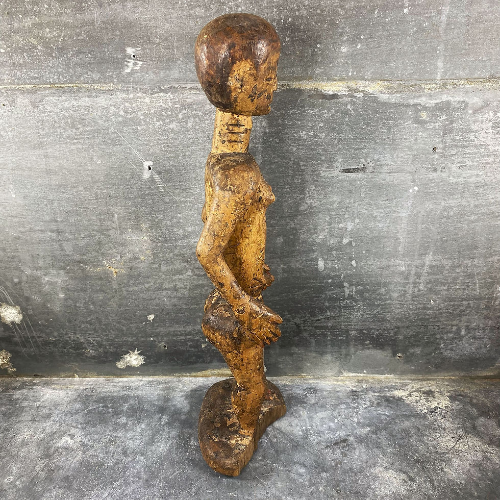 Miniature : Statuette féminine Venavi en bois, Ewe, Togo