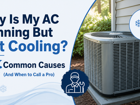 Why Is My AC Running But Not Cooling? 7 Common Causes (And When to Call a Pro)