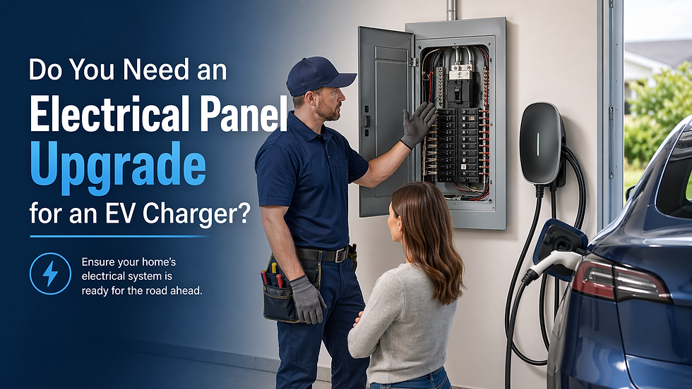 Do You Need an Electrical Panel Upgrade for an EV Charger?