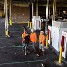 alt="Level 3 DC fast charger installation with Tesla Supercharger experience in Hawaii"