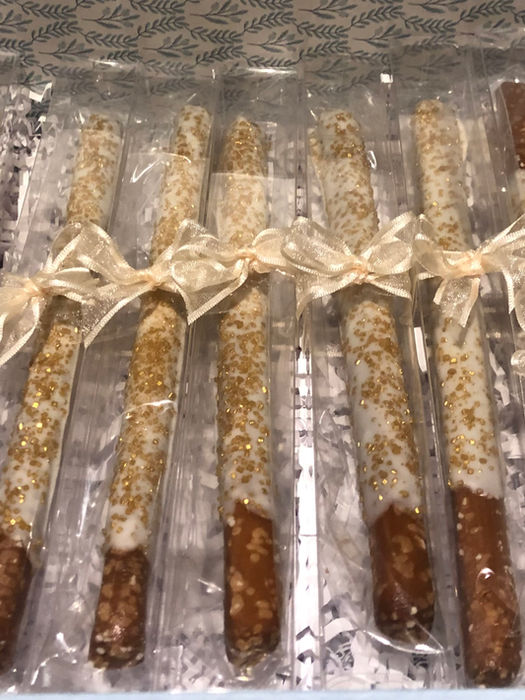 chocolate covered pretzels