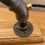 Thumbnail: Industrial Lamp on Oak Base