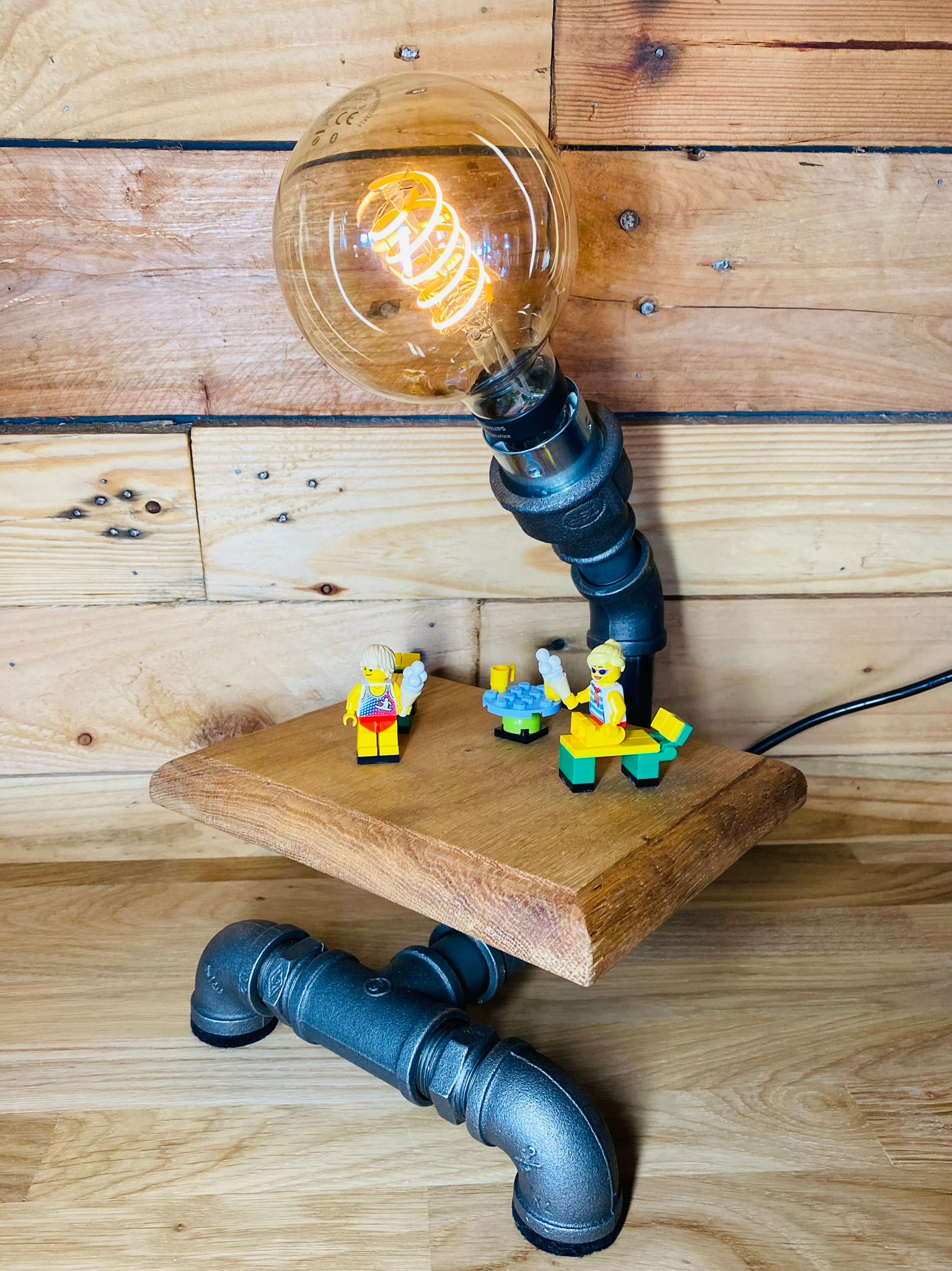 Holiday Industrial Lamp