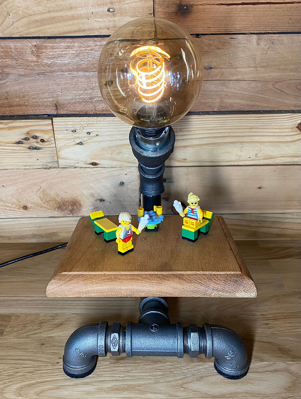 Thumbnail: Holiday Industrial Lamp
