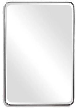 Distressed Silver Leaf Vanity Mirror $360