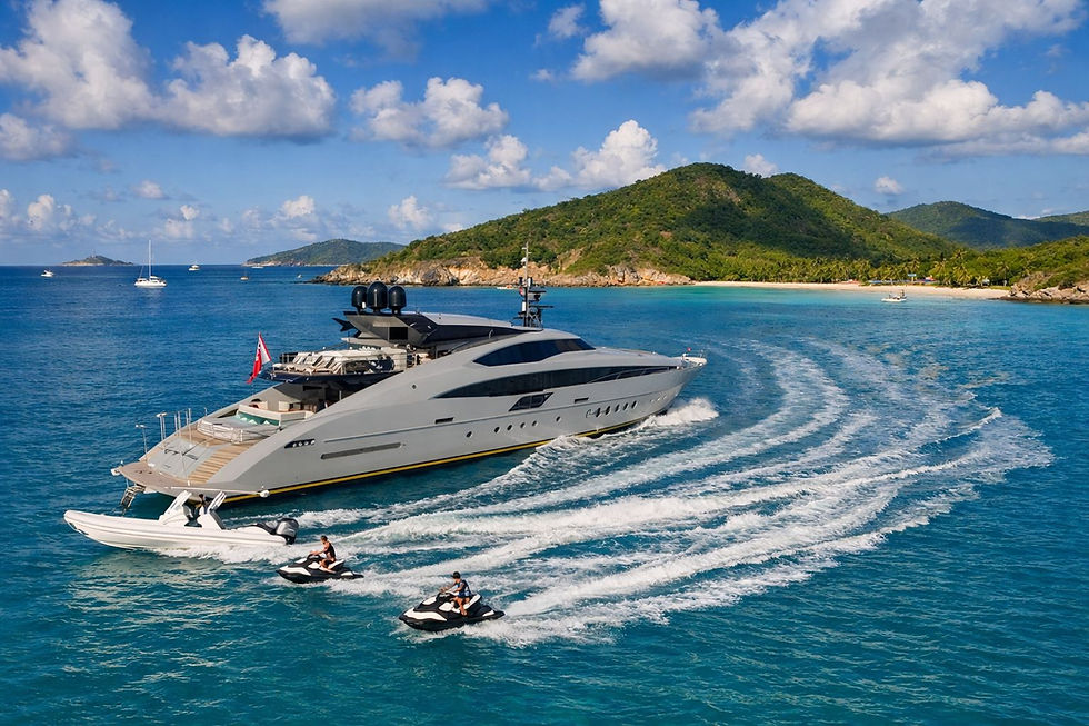 Biritish islands yacht