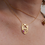 Thumbnail: Pendentif Tulipe Rubis