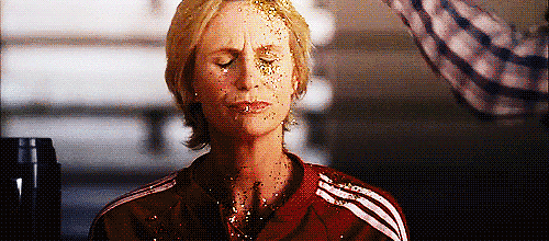 Image result for glitter in face gif