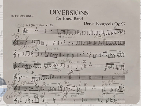 Test Piece Preview: Diversions by Derek Bourgeois
