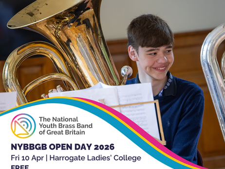 NYBBGB Open Day 2026: Free Opportunity for Young Brass and Percussion Musicians