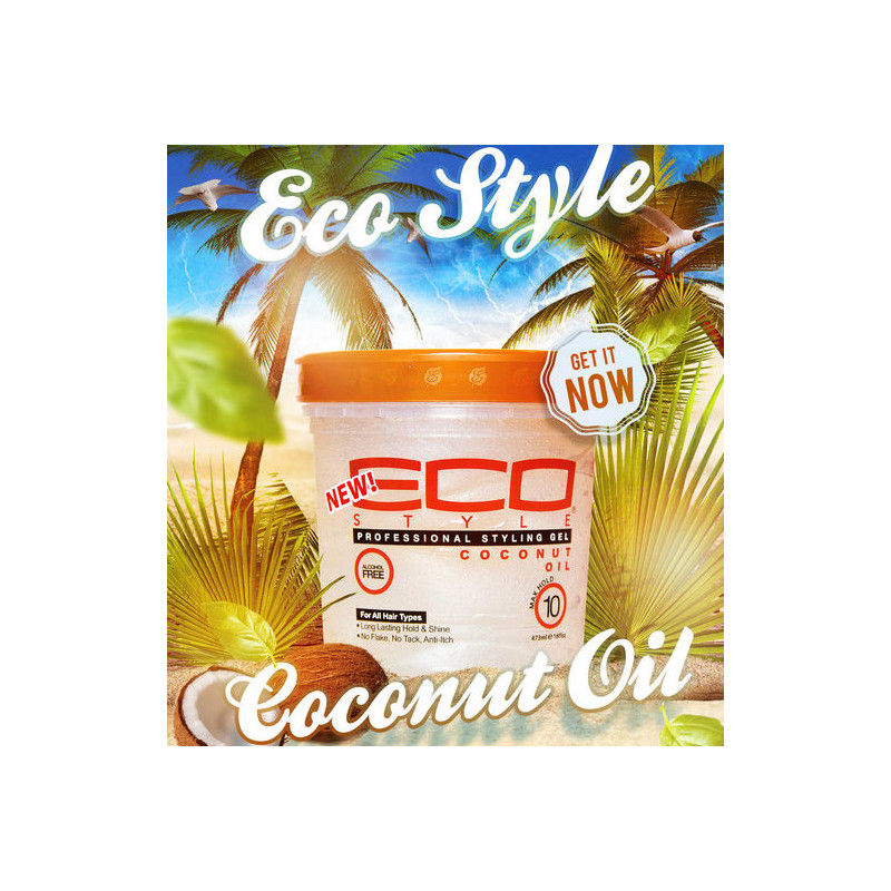 Miniature : Eco Style - Coconut Gel - Activateur de boucles