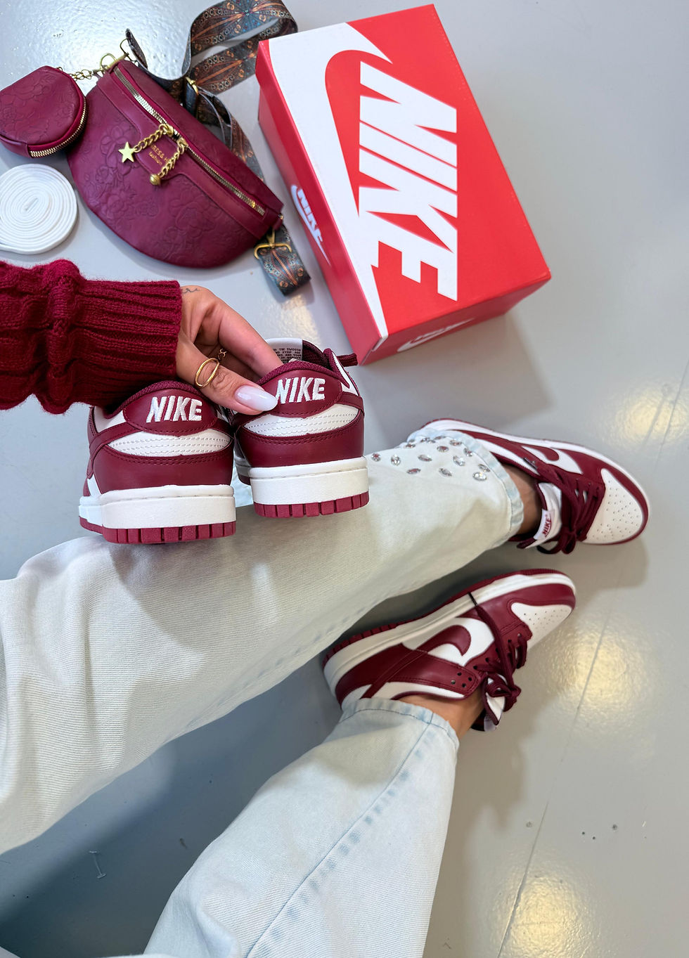 Thumbnail: Tênis Dunk bordo  linha Premium 