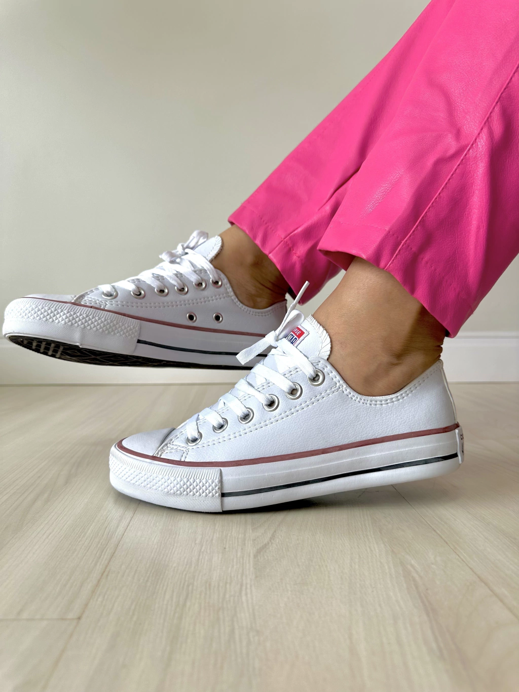 All star branco lona 2025