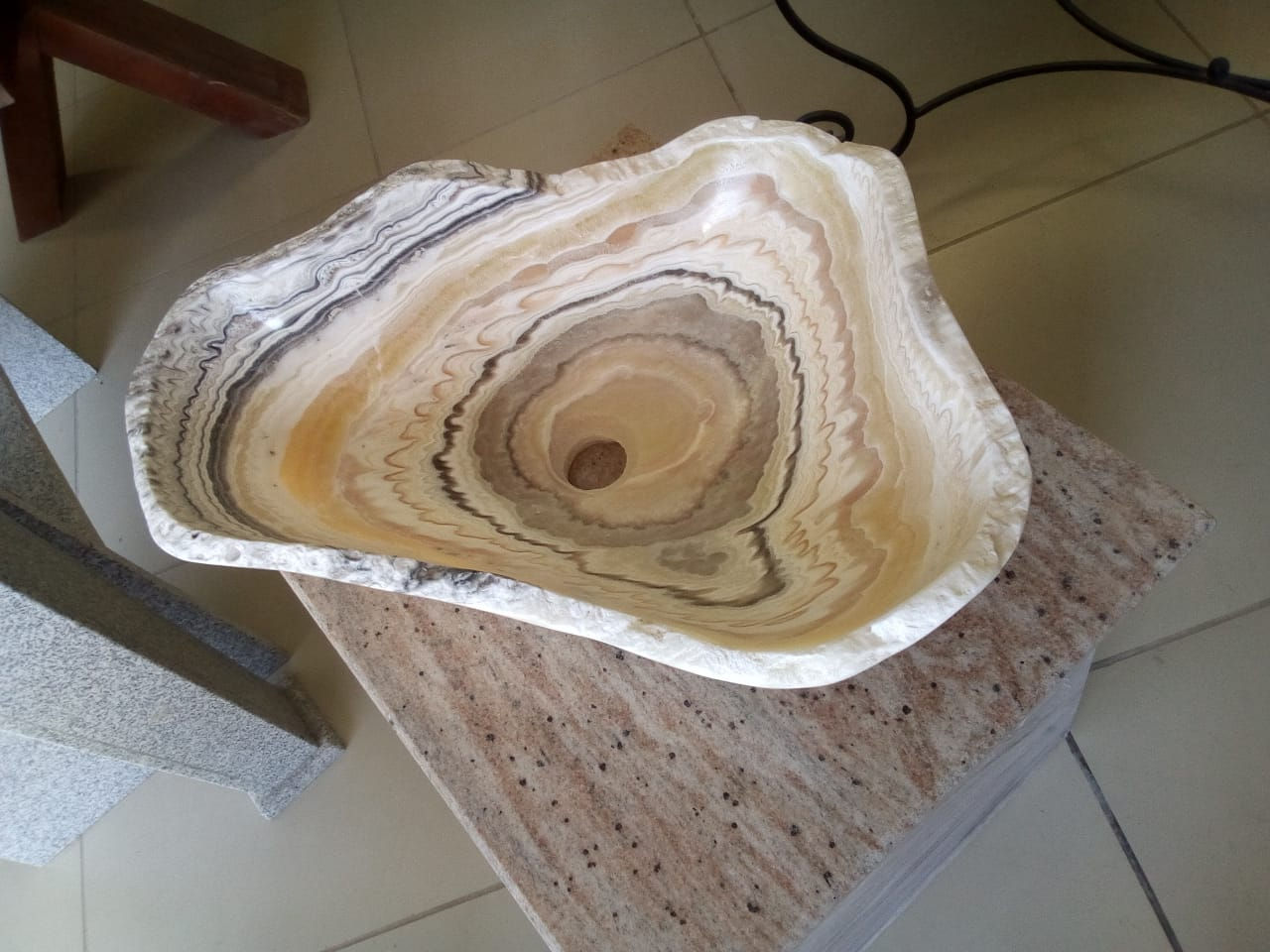 Ovalines Rústicos de Ónix