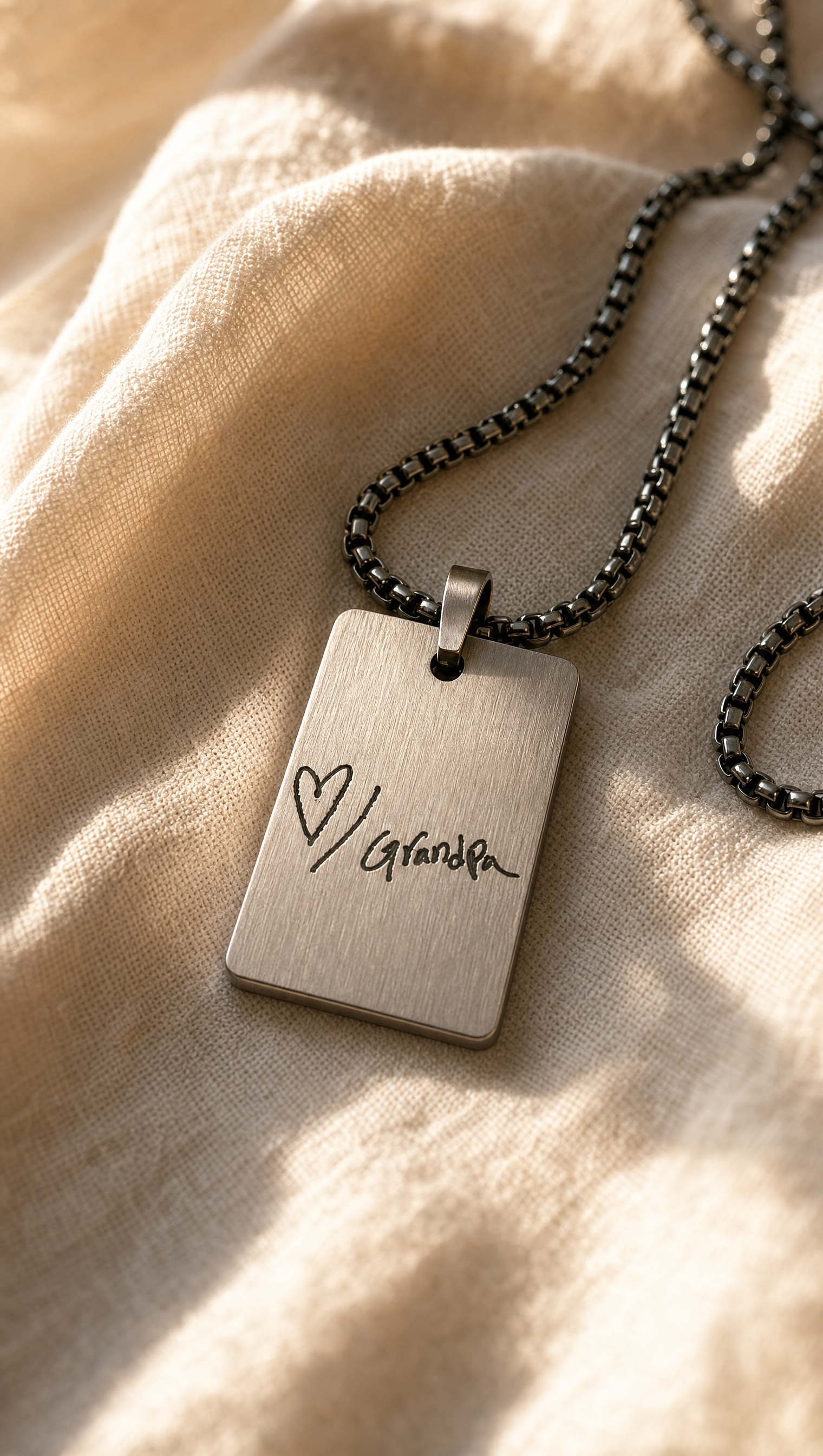 The Signature Tag: Brushed Edition