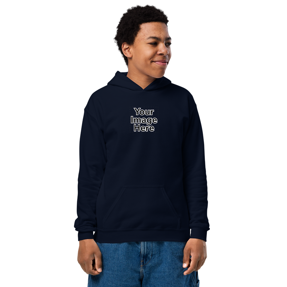 Miniatura: Youth Heavy Blend Hoodie | Gildan 18500B