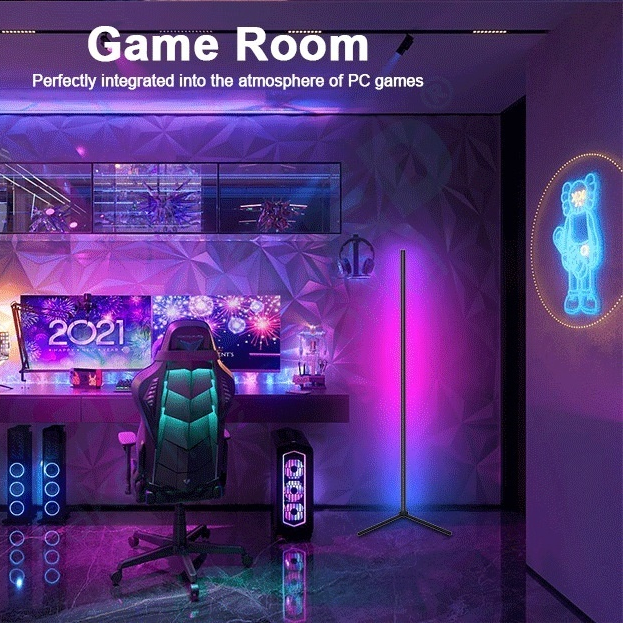 Thumbnail: E-Sports RGB Sound Reactive Floor Lamp
