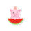 Thumbnail: Piggy & Little Piggy Sticker