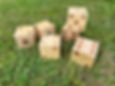 Large Wooden Dice