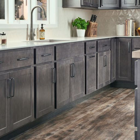 hanover grey stain ada cabinets