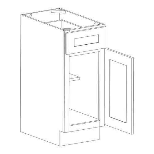 Navy Blue Shaker Base 12"