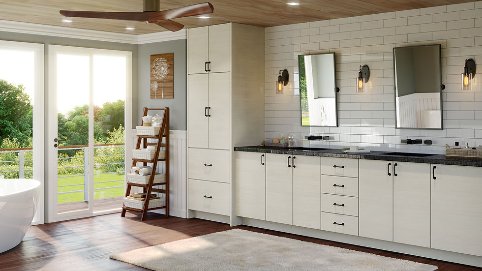 Torino White Pine RTA Cabinets