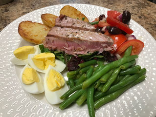 Grilled Tuna Salade Nięoise