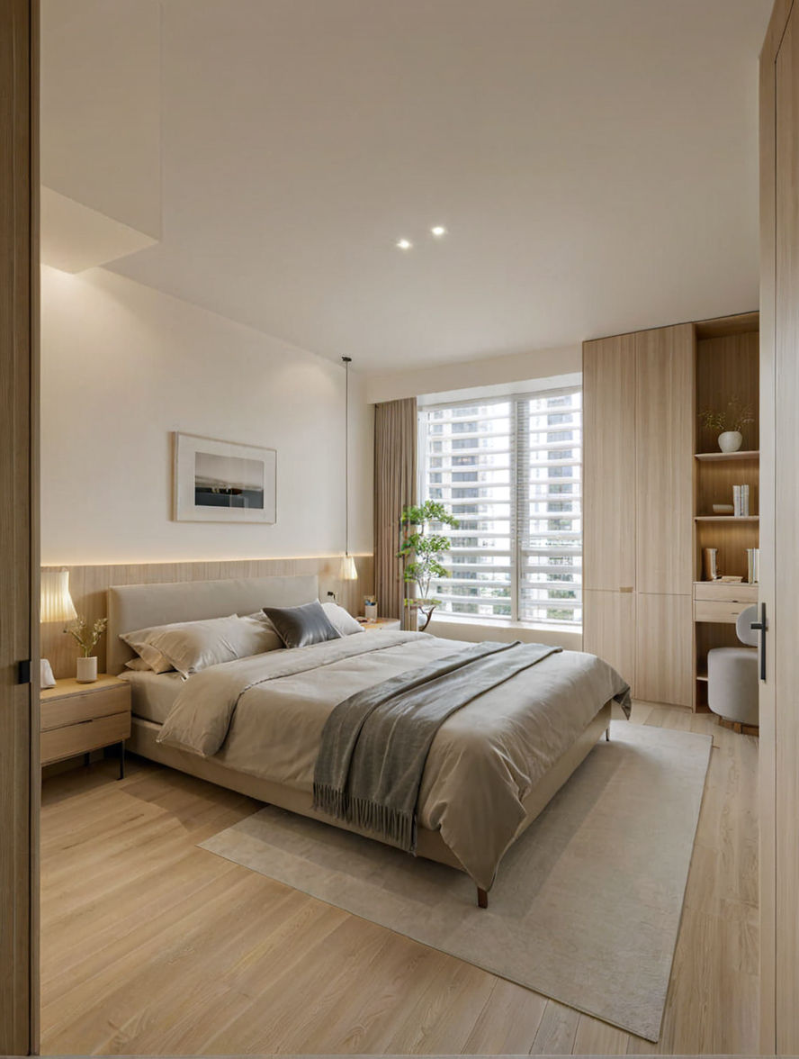 Minimalist Bedroom Design in Singapore: How to Create a Calm Space Without Making It Feel Empty