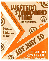 Western Standard Time Ska Orchestra @ Freight and Salvage in SF, CA