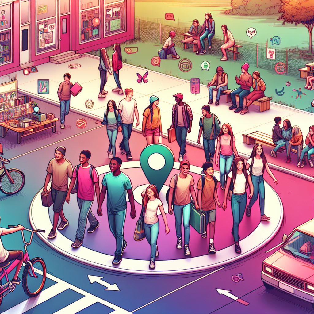 Image of a diverse group of young people standing together