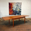Thumbnail: Vintage Danish Modern Teak Dining Table by Skovby