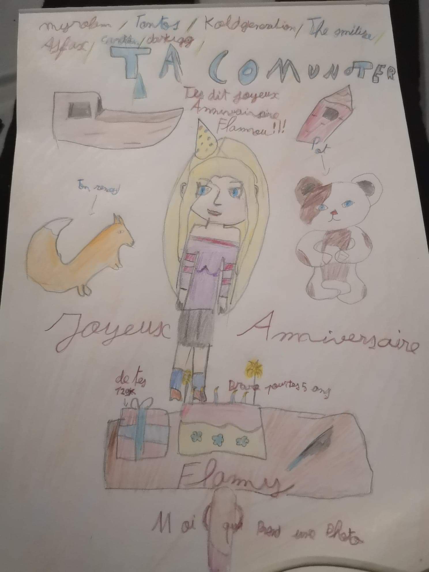 Dessin flanny fan art