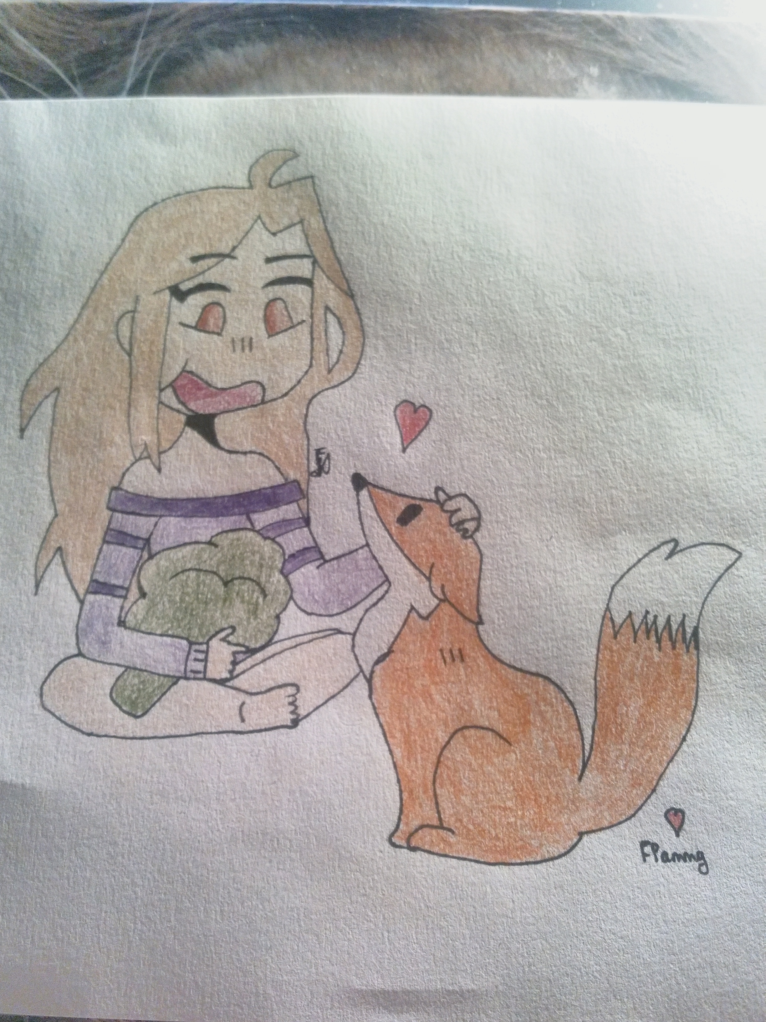 Flannou et son renard