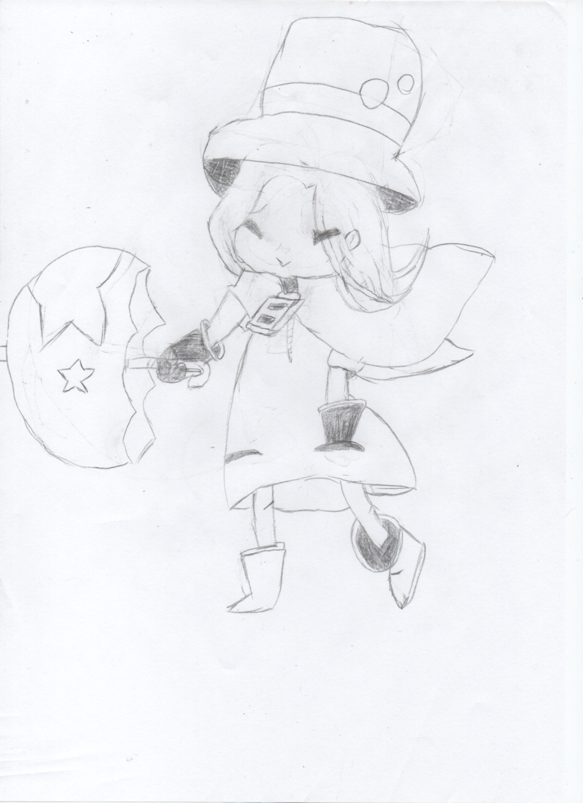A hat in flann