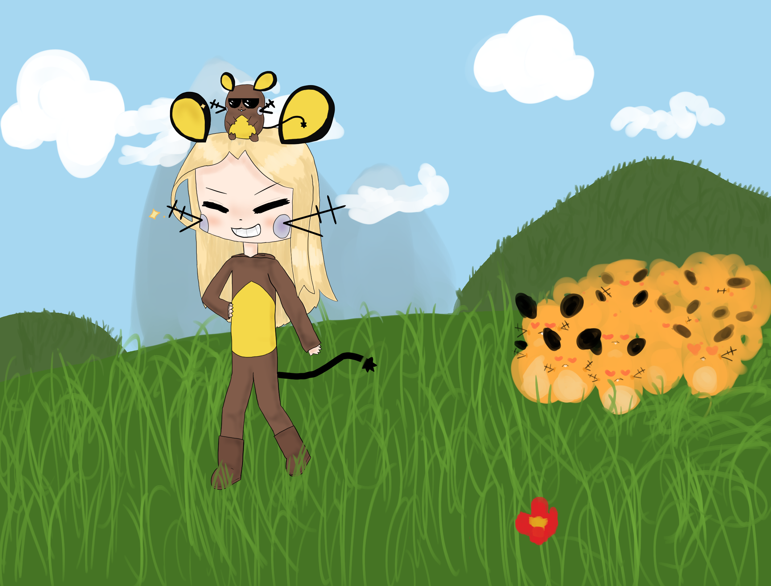 Dedenne et fladedenne