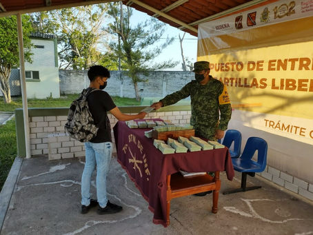 SE SUSPENDEN ACTIVIDADES DE ADIESTRAMIENTO A LA CLASE 2003 DEL S.M.N.