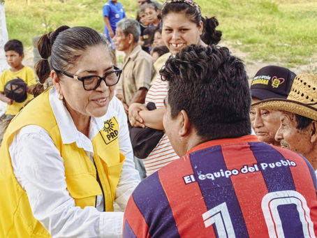 LA CANDIDATA ARELI BAUTISTA PÉREZ SIGUE VISITANDO A LA POBLACIÓN DEL QUINTO DISTRITO ELECTORAL