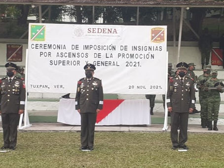 ASCIENDEN OFICIALES DE LA SEDENA AL GRADO INMEDIATO SUPERIOR