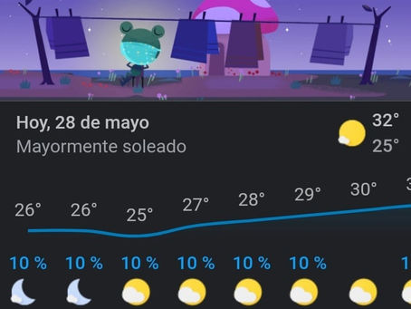 ASÍ EL ESTADO EL TIEMPO